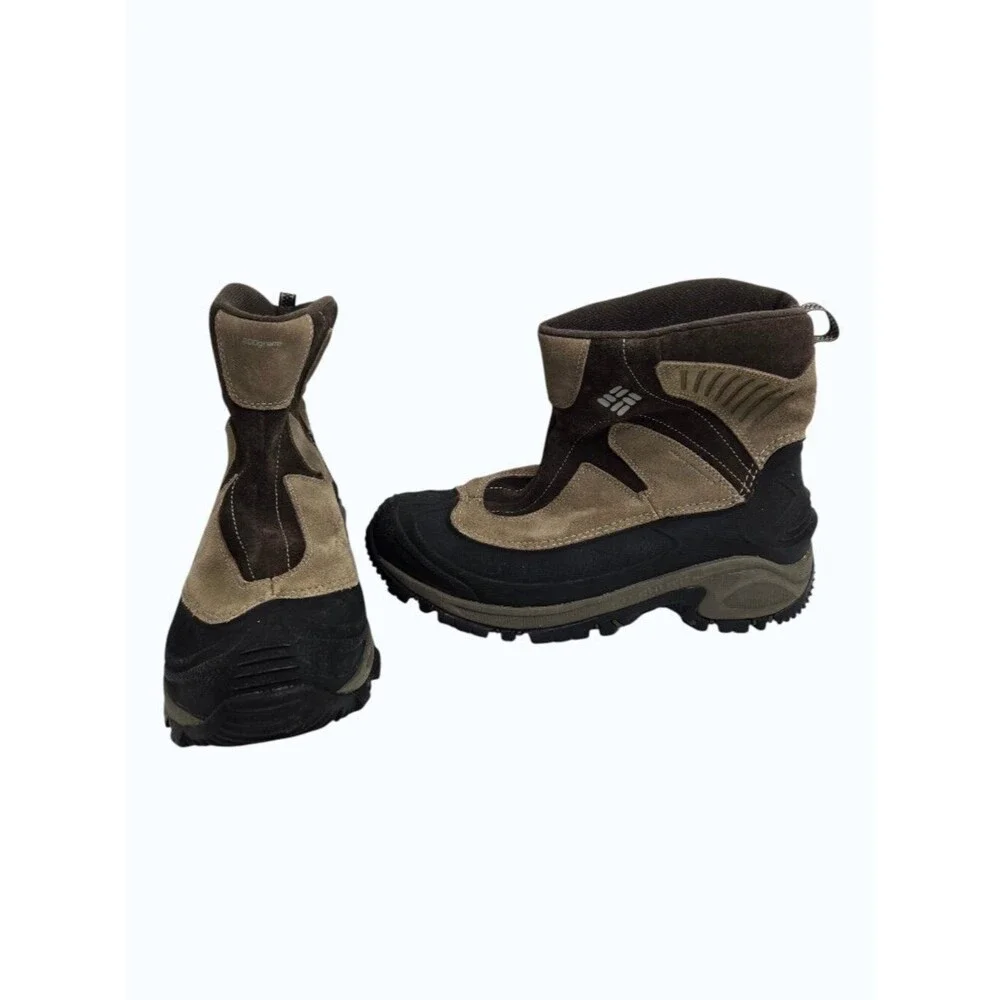 Columbia Men's Snowtrek Techlite Omni-Grip winter boots 11 Brown Snow 200 grams